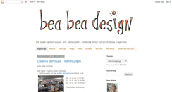 Desktop Screenshot of beabeadesign.blogspot.com