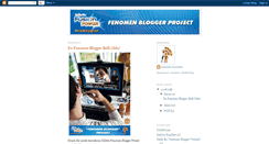 Desktop Screenshot of fenomenblogger.blogspot.com