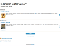 Tablet Screenshot of kulinerkita.blogspot.com