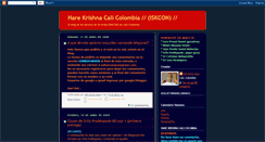 Desktop Screenshot of harekrishnacali.blogspot.com