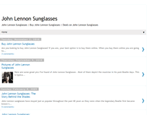 Tablet Screenshot of johnlennon-sunglasses.blogspot.com