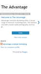 Mobile Screenshot of advantagelivestockmarketing.blogspot.com