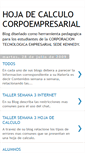 Mobile Screenshot of hojadecalculocorpoempresarial.blogspot.com