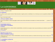 Tablet Screenshot of laganoderma.blogspot.com