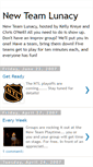 Mobile Screenshot of newteamlunacy.blogspot.com