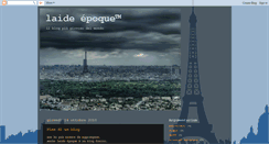 Desktop Screenshot of laidepoque.blogspot.com