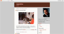 Desktop Screenshot of leporellino.blogspot.com