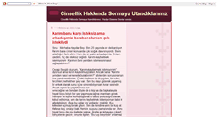Desktop Screenshot of cinselik.blogspot.com