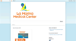 Desktop Screenshot of lamarinamedicalcenter.blogspot.com