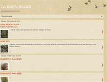 Tablet Screenshot of larosabazar.blogspot.com