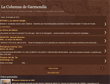 Tablet Screenshot of lacolumnadegarmendia.blogspot.com