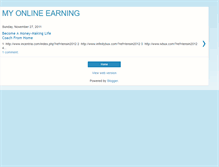 Tablet Screenshot of myonlineearningsplan.blogspot.com