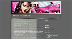 Desktop Screenshot of ineedspam.blogspot.com