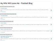 Tablet Screenshot of mywifewillleaveme.blogspot.com