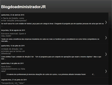 Tablet Screenshot of blogdoadministradorjr.blogspot.com