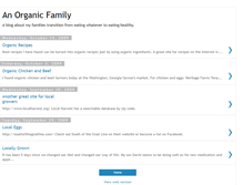 Tablet Screenshot of anorganicfamily.blogspot.com