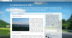 Desktop Screenshot of lacotidianidaddelavida.blogspot.com