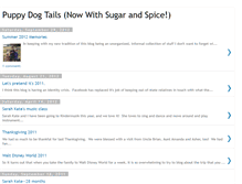 Tablet Screenshot of ourpuppydogtails.blogspot.com