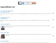 Tablet Screenshot of kamenriderjapan.blogspot.com