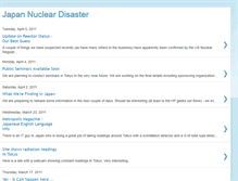 Tablet Screenshot of japannuclearrelease.blogspot.com