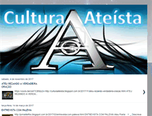 Tablet Screenshot of culturaateista.blogspot.com