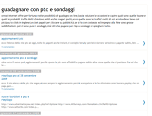 Tablet Screenshot of ilpitone-guadagnareconptcesondaggi.blogspot.com