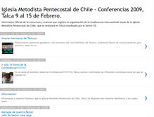 Tablet Screenshot of conferencias2009.blogspot.com