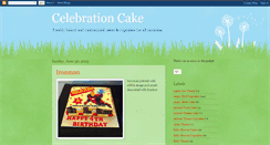 Desktop Screenshot of celebrationcake.blogspot.com