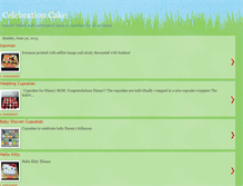 Tablet Screenshot of celebrationcake.blogspot.com