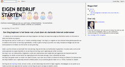 Desktop Screenshot of eigenbedrijfstarten.blogspot.com