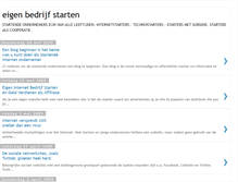 Tablet Screenshot of eigenbedrijfstarten.blogspot.com