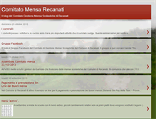 Tablet Screenshot of comitatomensarecanati.blogspot.com