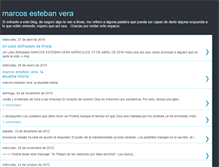 Tablet Screenshot of evangelistamarcosvera.blogspot.com
