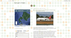Desktop Screenshot of locoporaviones.blogspot.com