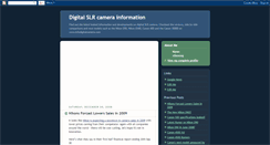 Desktop Screenshot of infodigitalcamera.blogspot.com