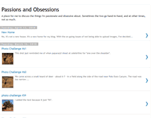 Tablet Screenshot of passionateobsessions.blogspot.com