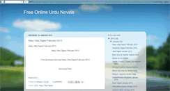 Desktop Screenshot of enovelsurdu.blogspot.com