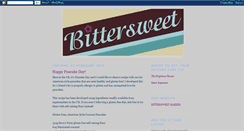 Desktop Screenshot of bittersweetbakers.blogspot.com