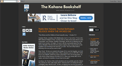 Desktop Screenshot of kahane.blogspot.com