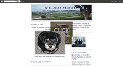 Desktop Screenshot of mejustpeachey.blogspot.com