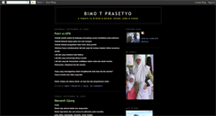 Desktop Screenshot of bimotprasetyo.blogspot.com