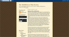 Desktop Screenshot of middlebrowfilm.blogspot.com