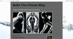 Desktop Screenshot of bellavitafitness.blogspot.com