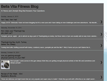 Tablet Screenshot of bellavitafitness.blogspot.com
