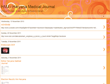 Tablet Screenshot of hmj-haryanamedicaljournal.blogspot.com