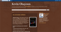 Desktop Screenshot of kevin-ohayoun.blogspot.com