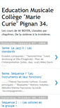 Mobile Screenshot of educ-mus-mariecurie-pignan.blogspot.com