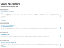 Tablet Screenshot of oracleappshr.blogspot.com
