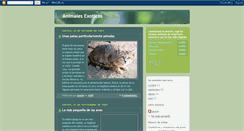 Desktop Screenshot of animales-ex.blogspot.com