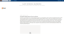Desktop Screenshot of aboutlawschoolranking.blogspot.com